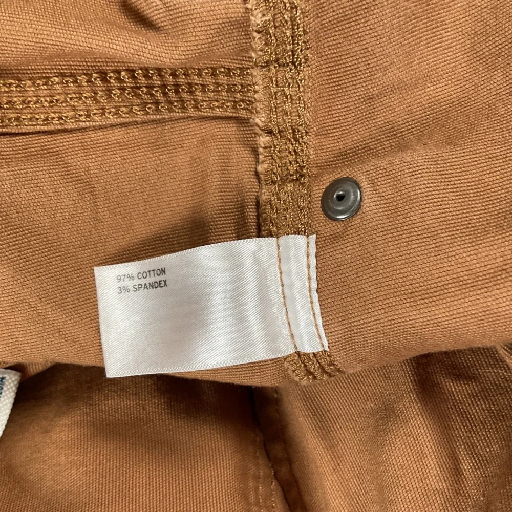 Duluth Trading Co. Relaxed‎ Fit Canvas Cargo Shorts Mens Size 48 Copper